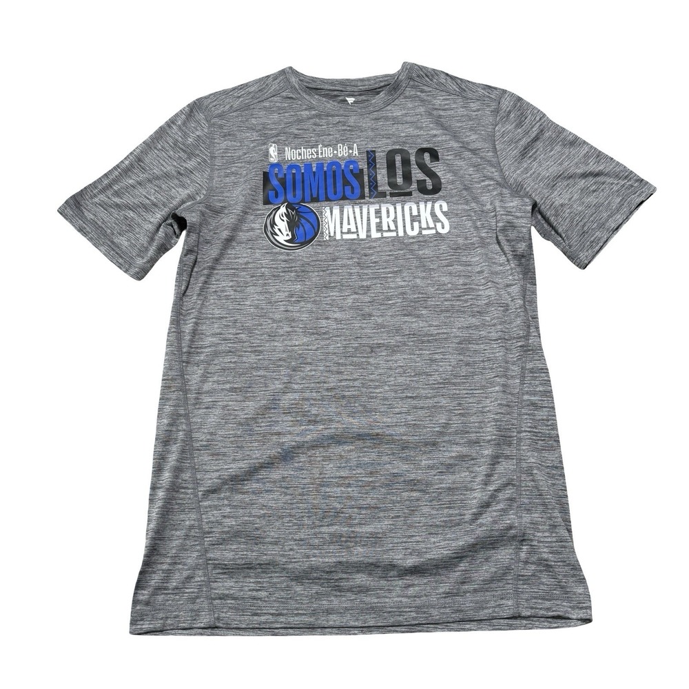 Fanatics‎ x Dallas Mavericks Men's T Shirt Somos Los Mavericks Latin Night LT